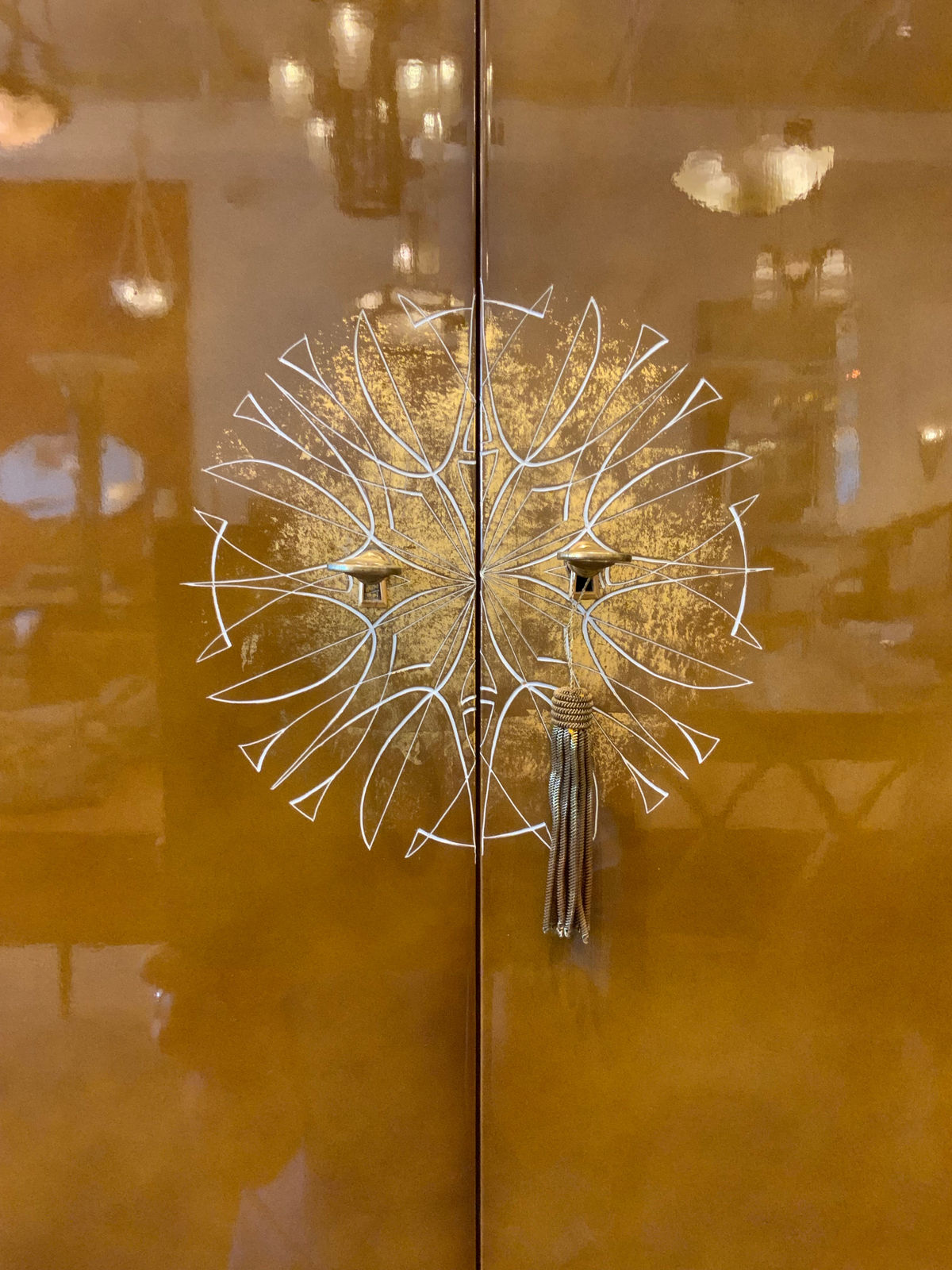 Dominique Paris, Art Deco Macassar Cabinet, 1940