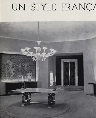 Raymond Subes, Entry/Dinning Table, Circa: 1930