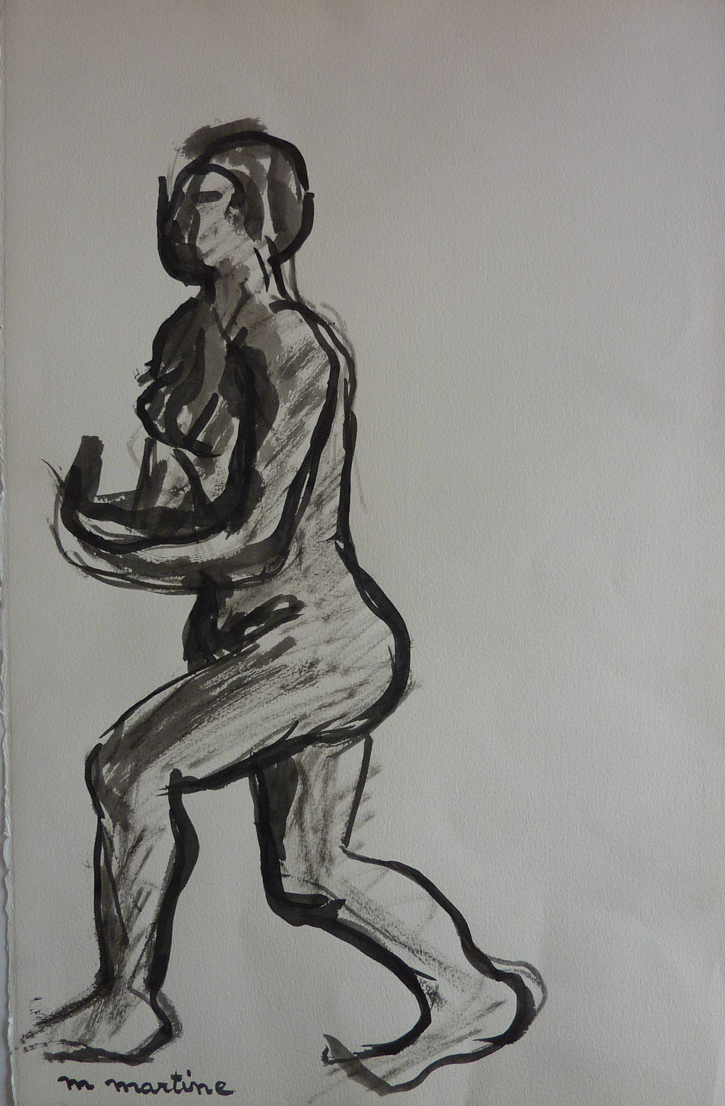 Martine Martine, Femme courant I, 1979