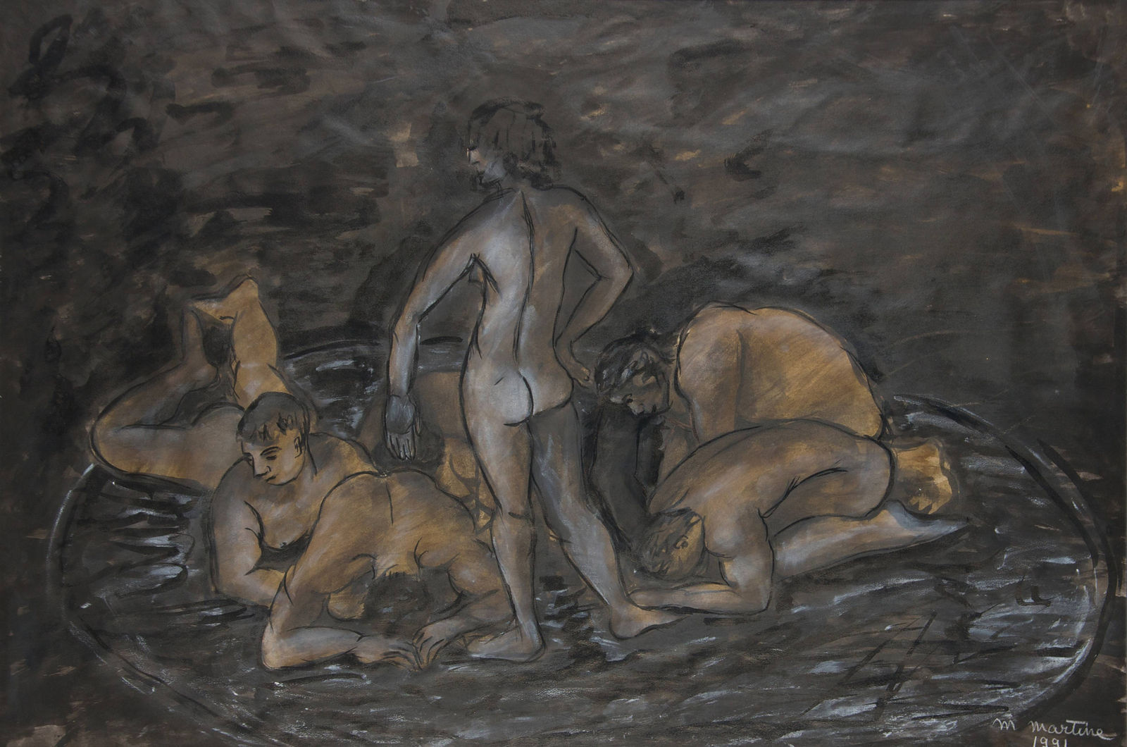 Martine Martine, Adoration, 1991