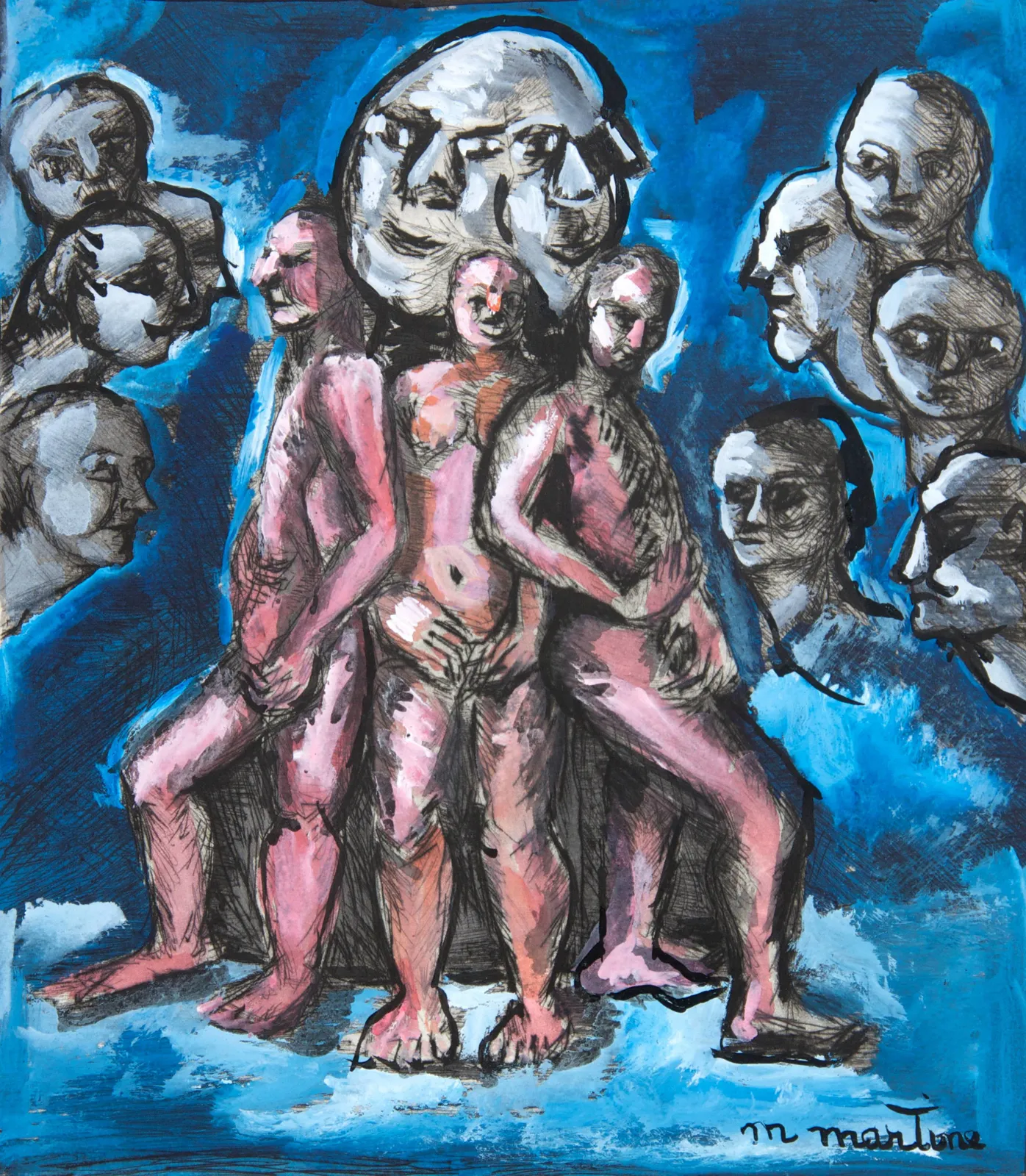 Martine Martine, Autour du Poids du monde I, 2002