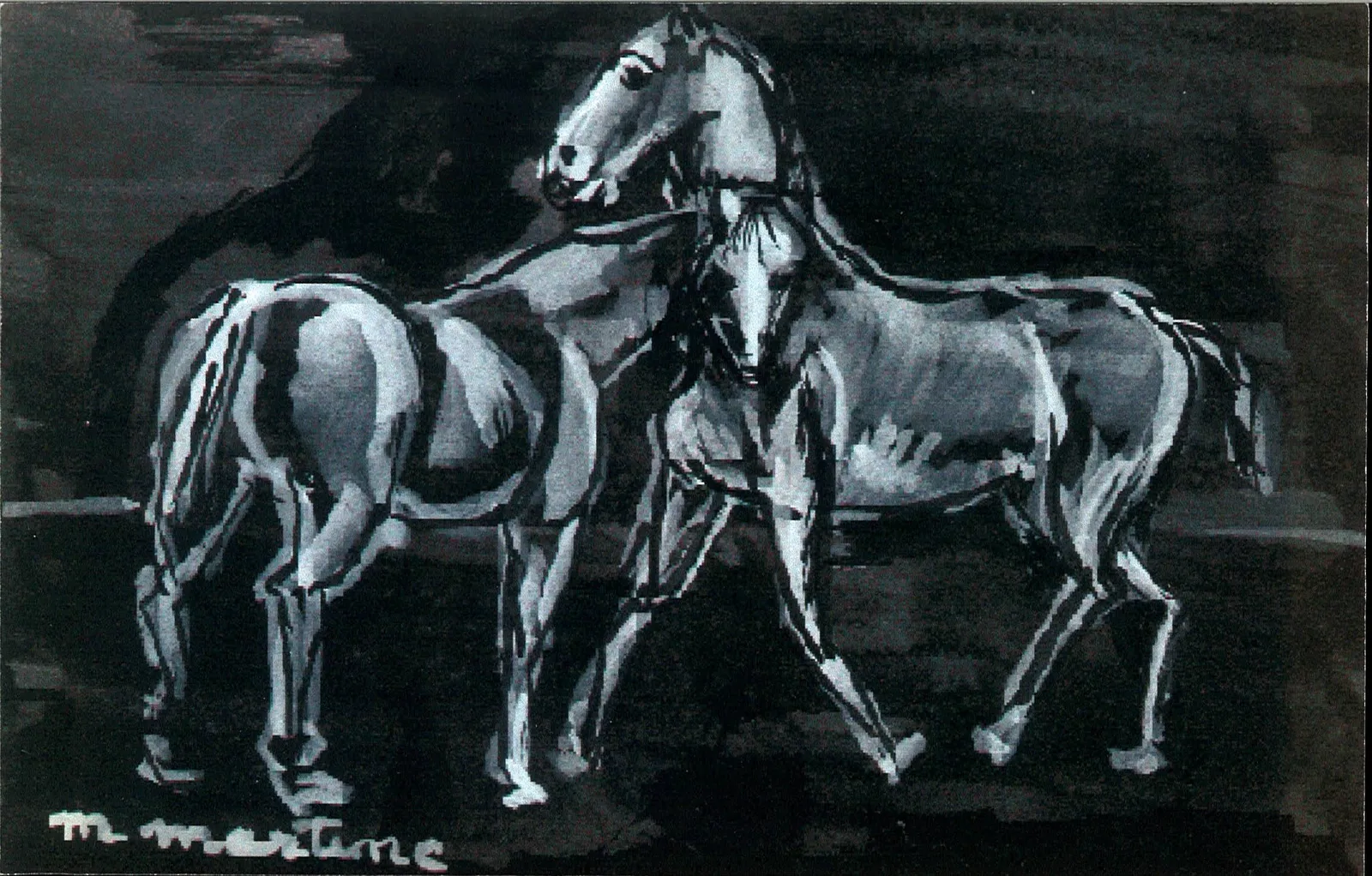 Martine Martine, Petits chevaux gris, 1997