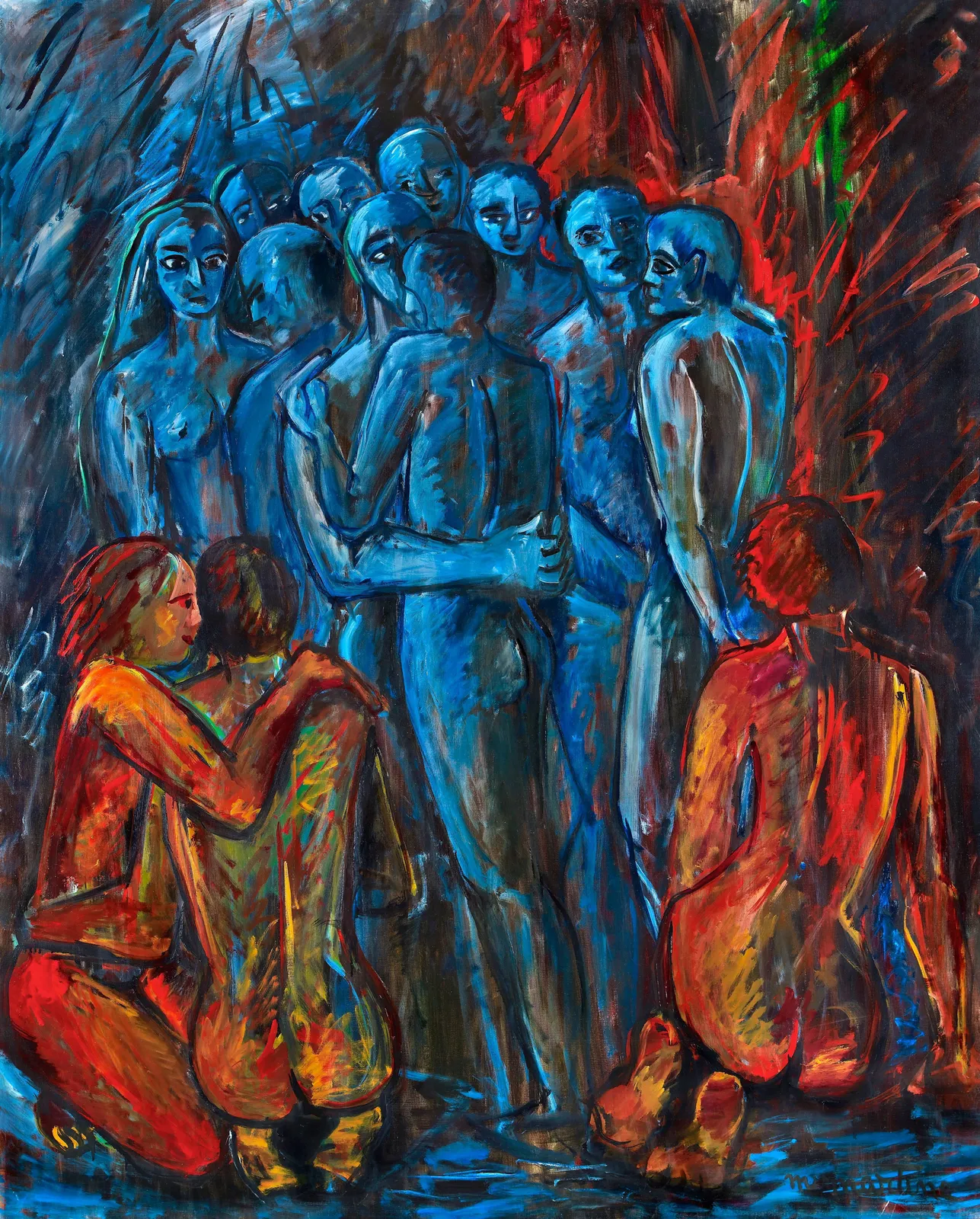 Martine Martine, Hésitation I, 1995