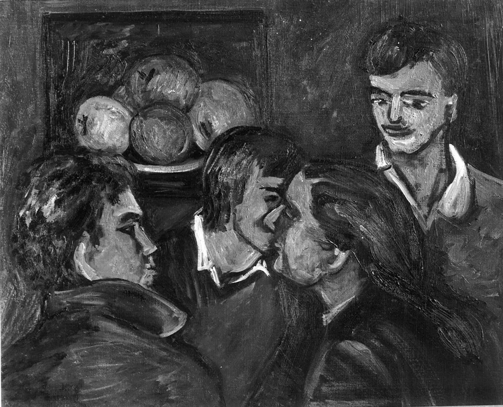 Martine Martine, Le Baiser devant les pommes, 1985