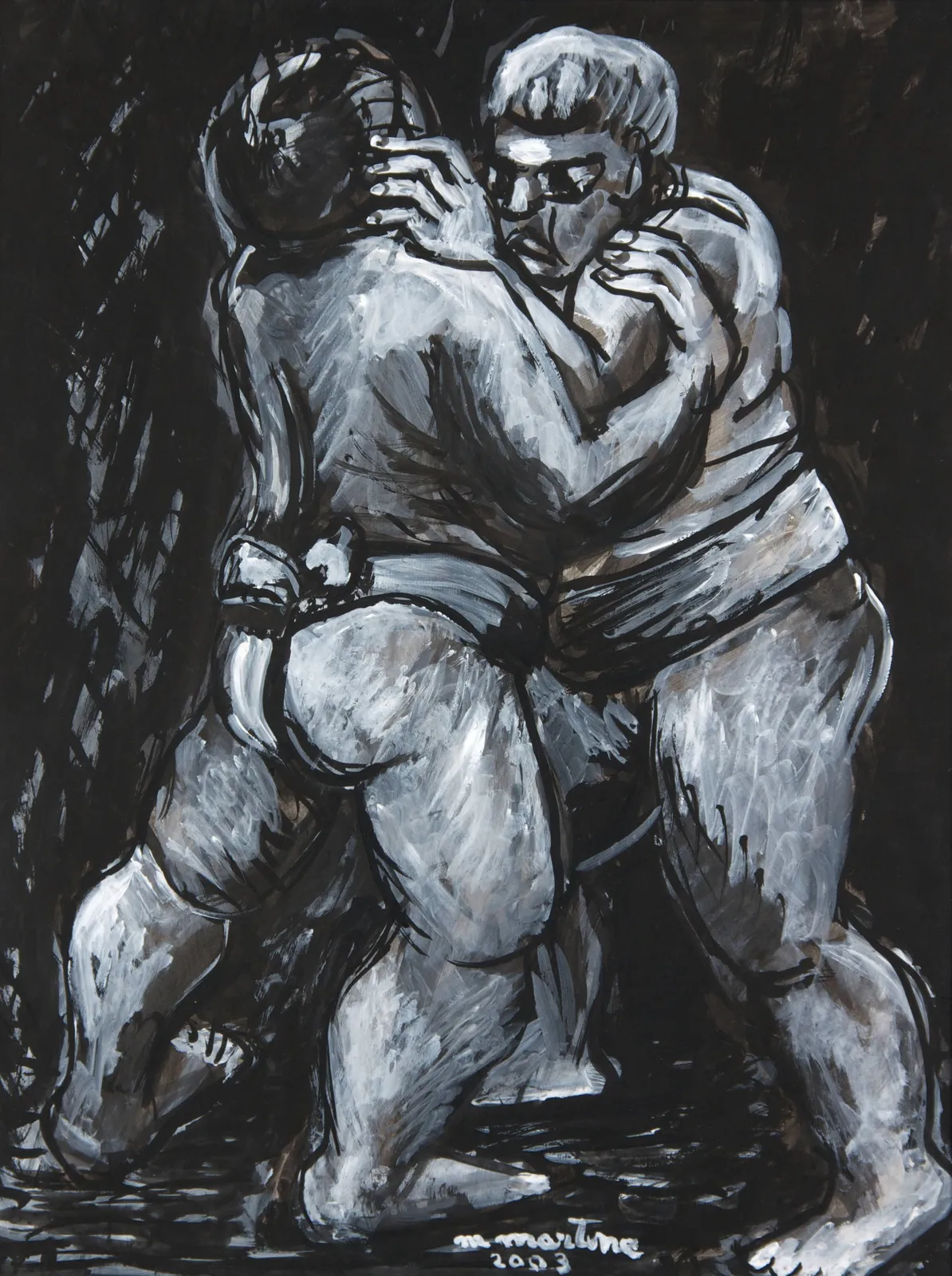 Martine Martine, Combat de sumos VII, 2003