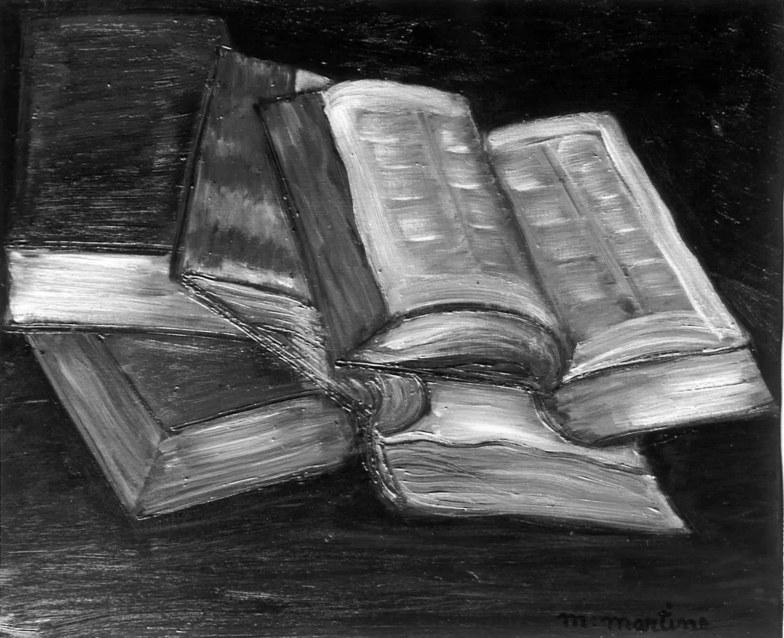 Martine Martine, Livres ouverts, 1978