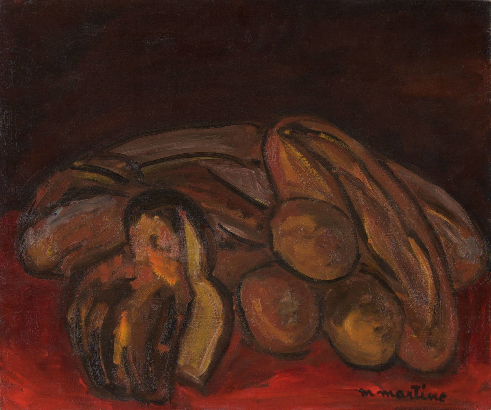 Martine Martine, Pains et Brioches V, 1980