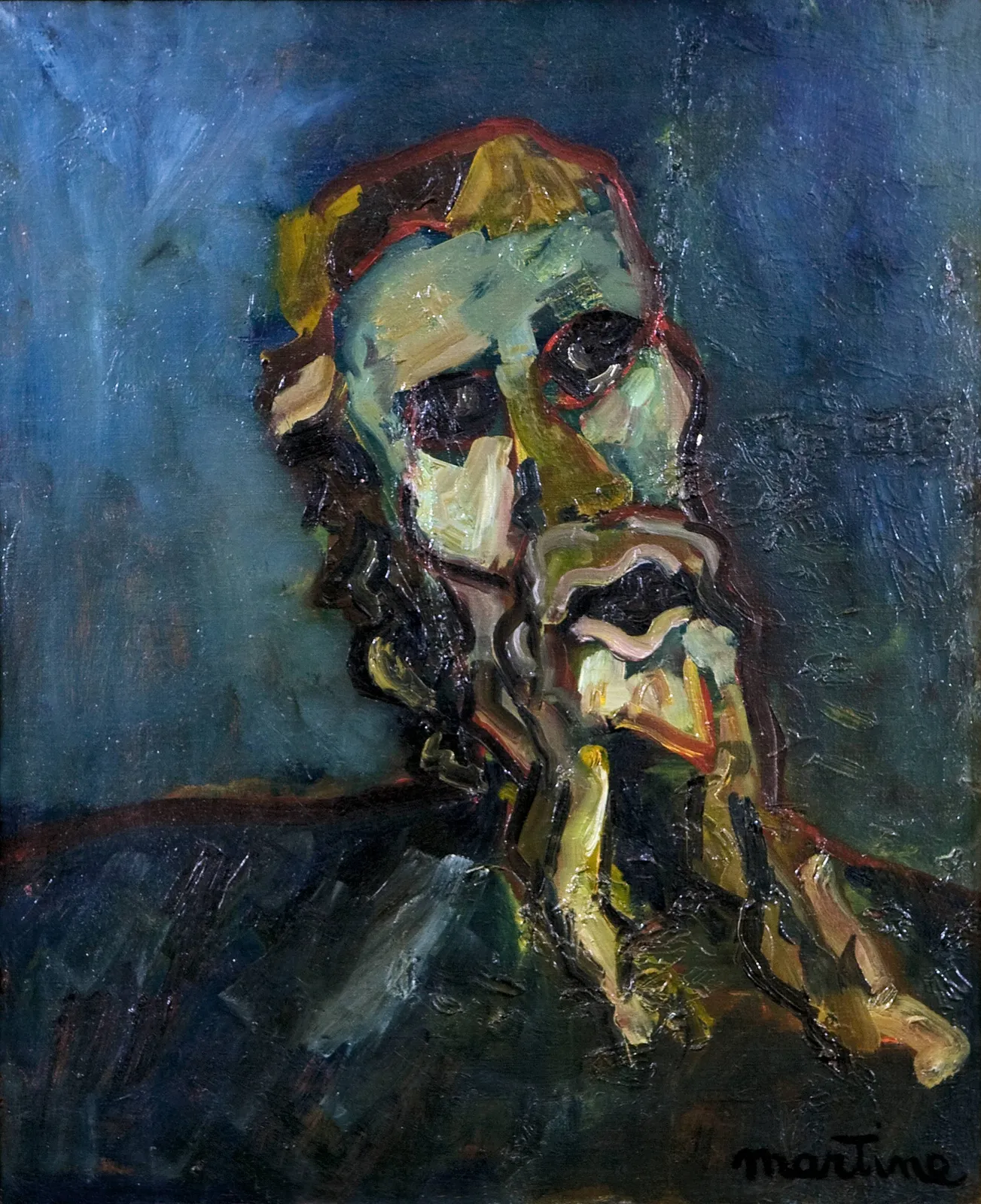 Martine Martine, Le Prophète bleu, 1960