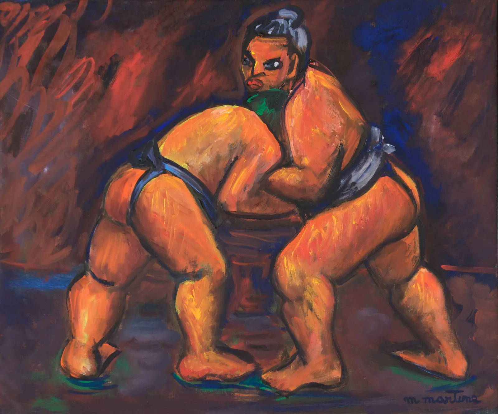 Martine Martine, Combat de sumos (moyens) IV, 2003