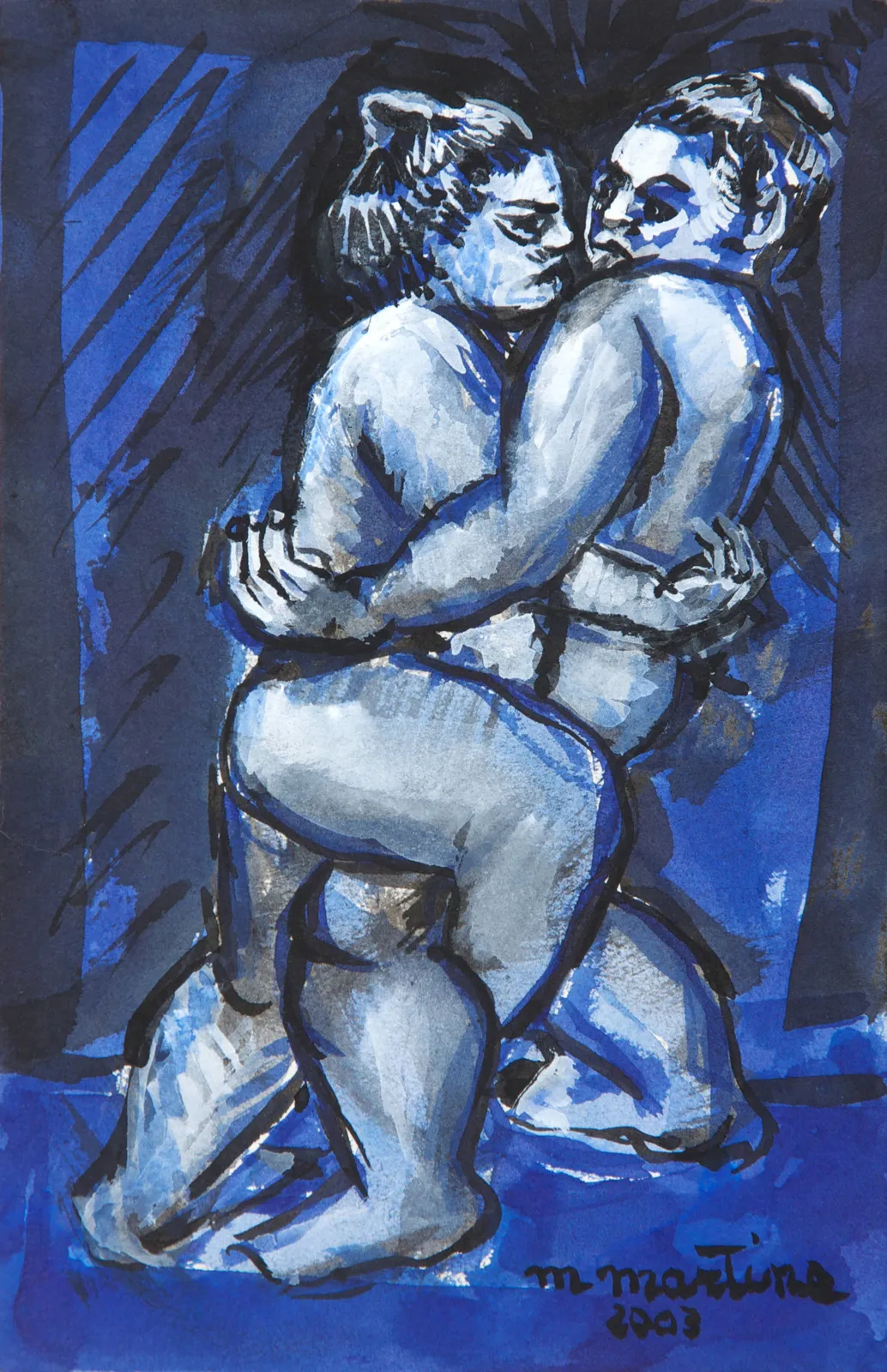 Martine Martine, Combat de sumos X, 2003