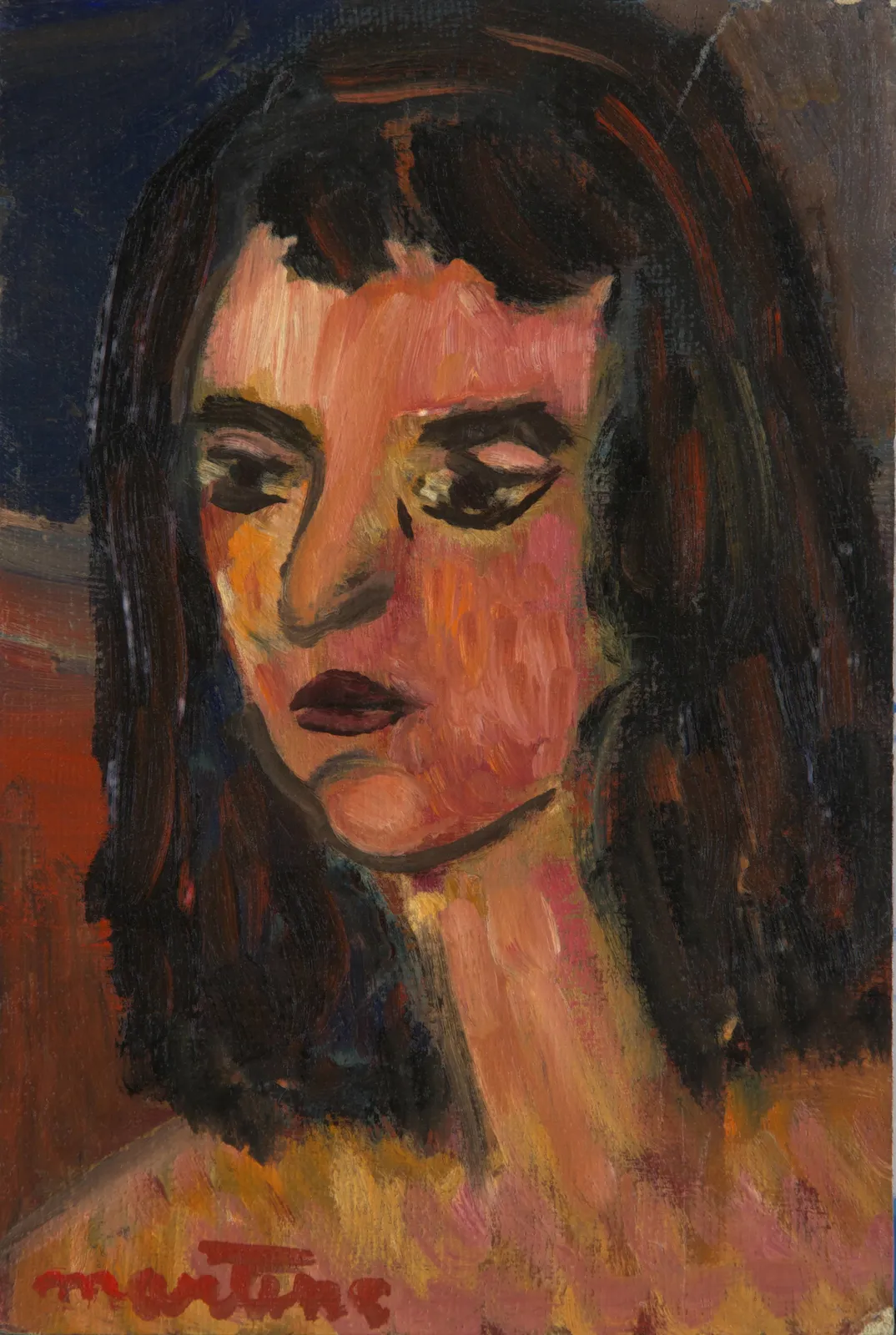 Martine Martine, Le Modèle aux yeux noirs, 1968