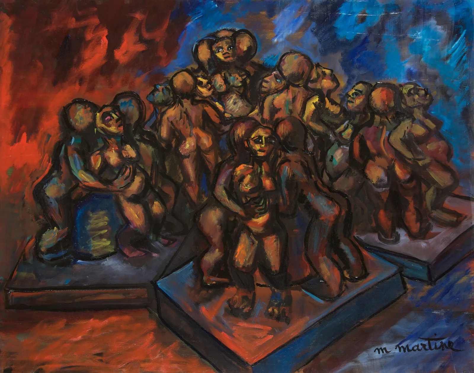 Martine Martine, Rondes en fouillis, 1994