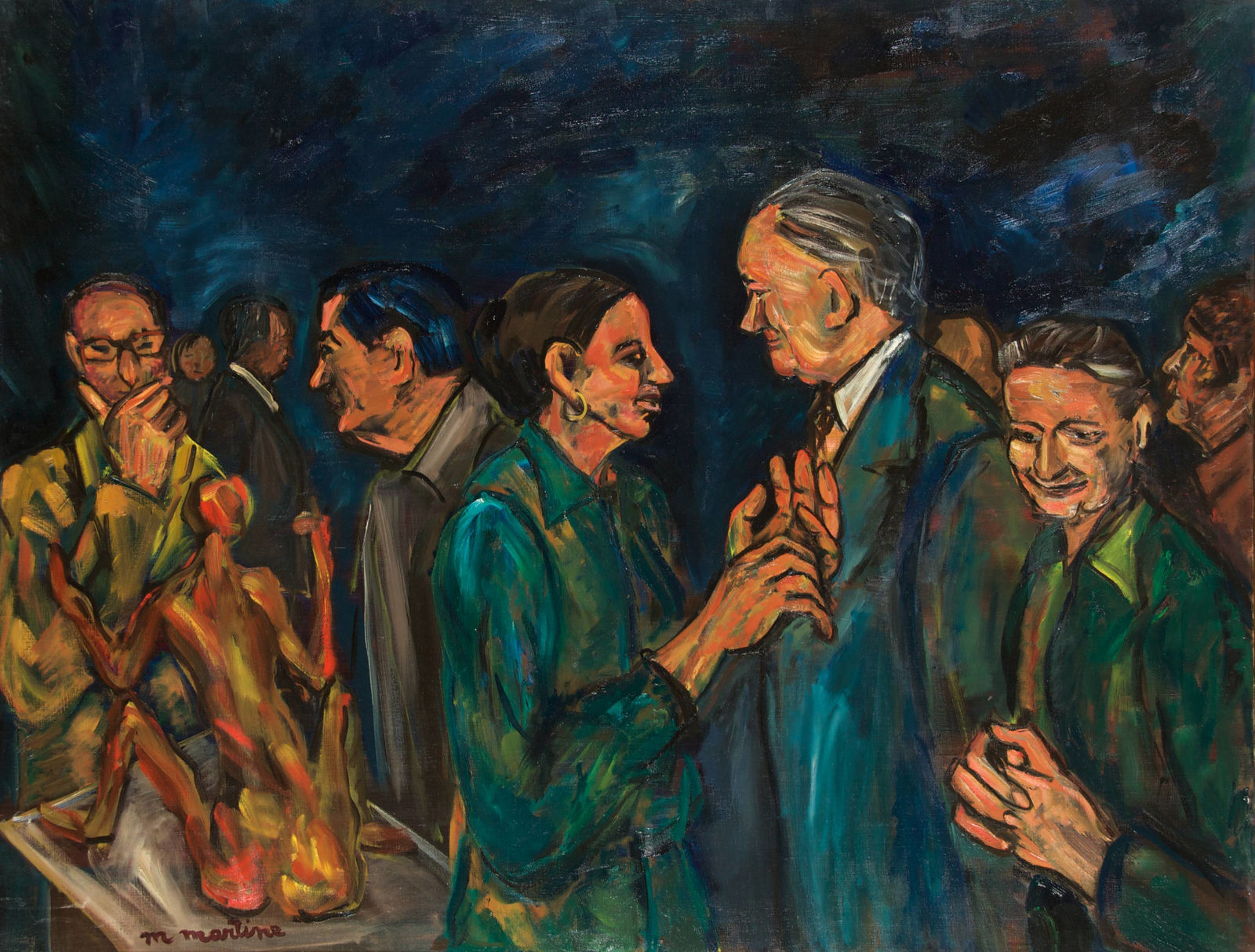 Martine Martine, Vernissage II, 1981