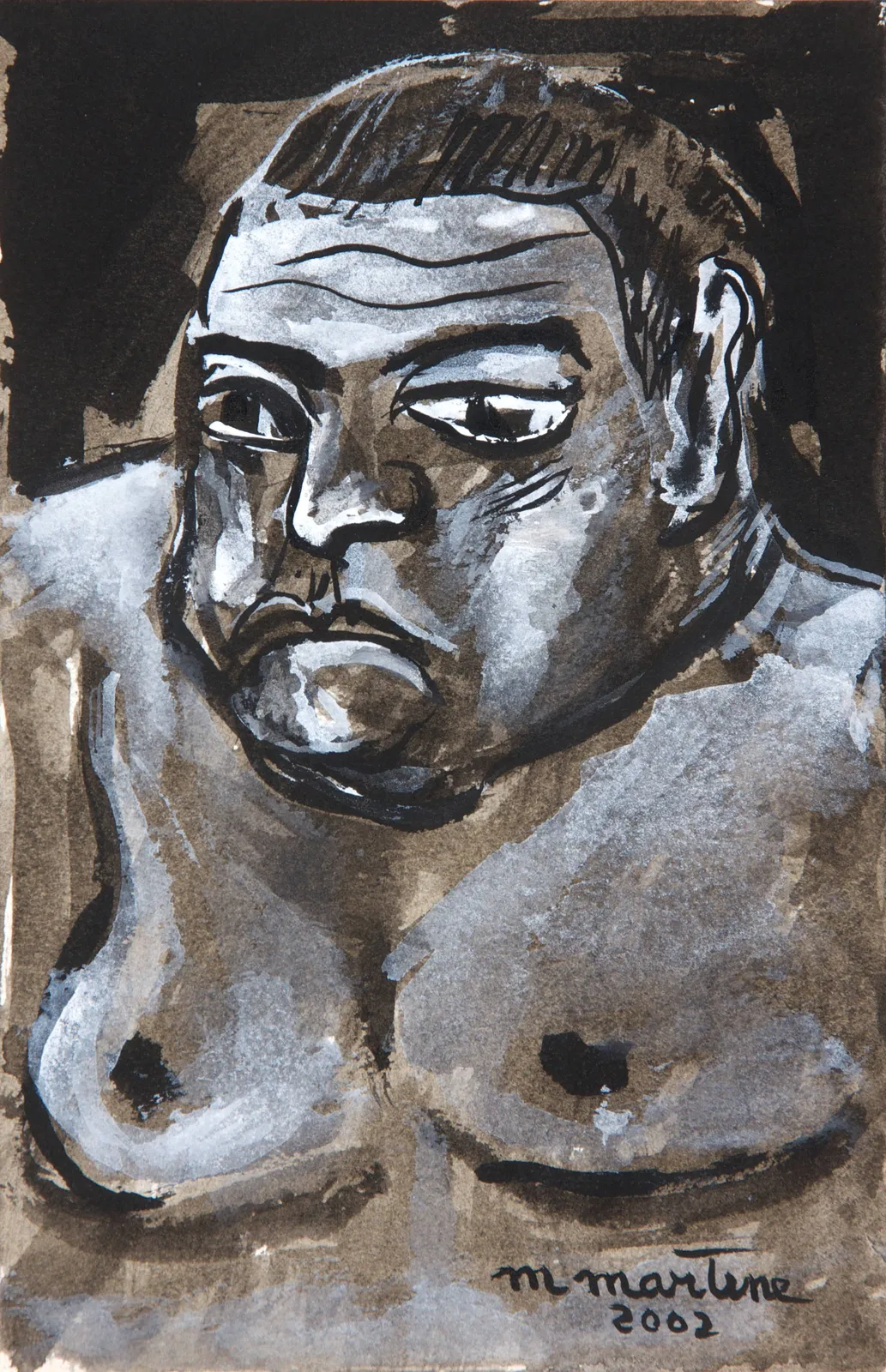 Martine Martine, Portrait de sumo VIII, 2002