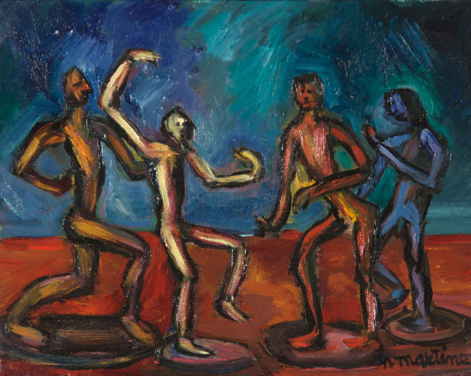 Martine Martine, Sculptures dansantes II, 1990