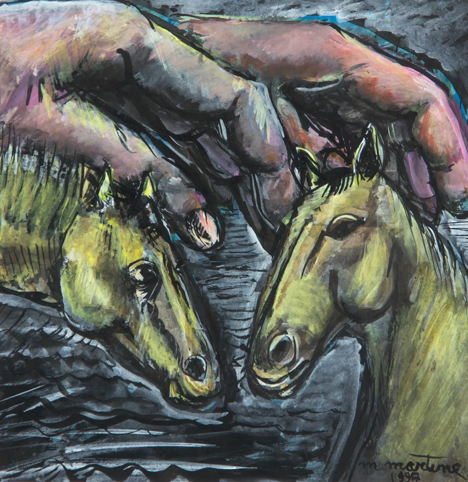 Martine Martine, Mains et Chevaux, 1997