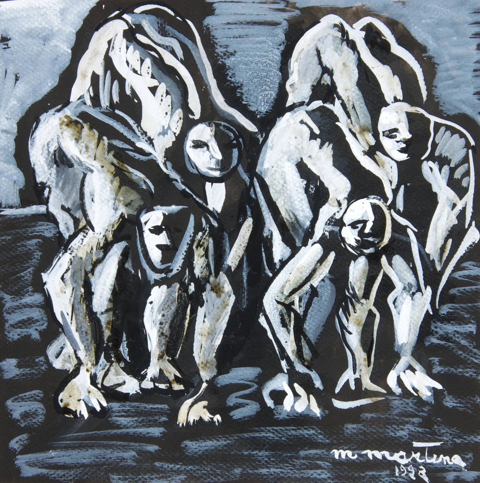 Martine Martine, À l'affût, 1998