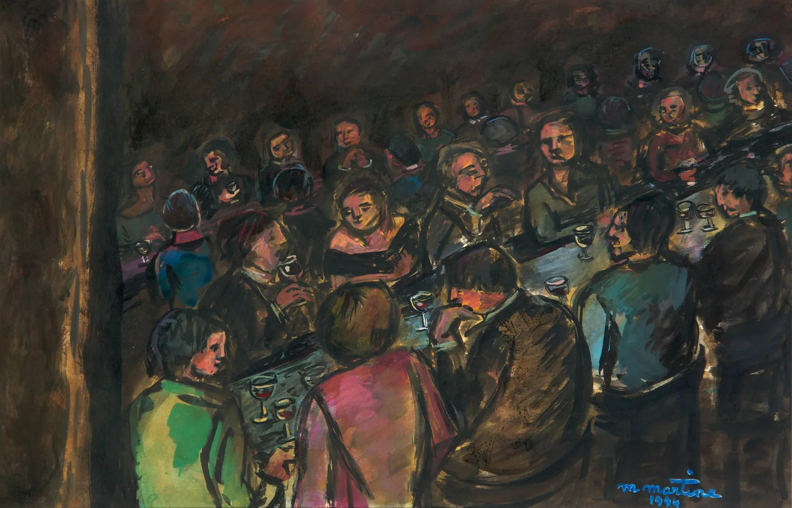 Martine Martine, Le Banquet, 1994