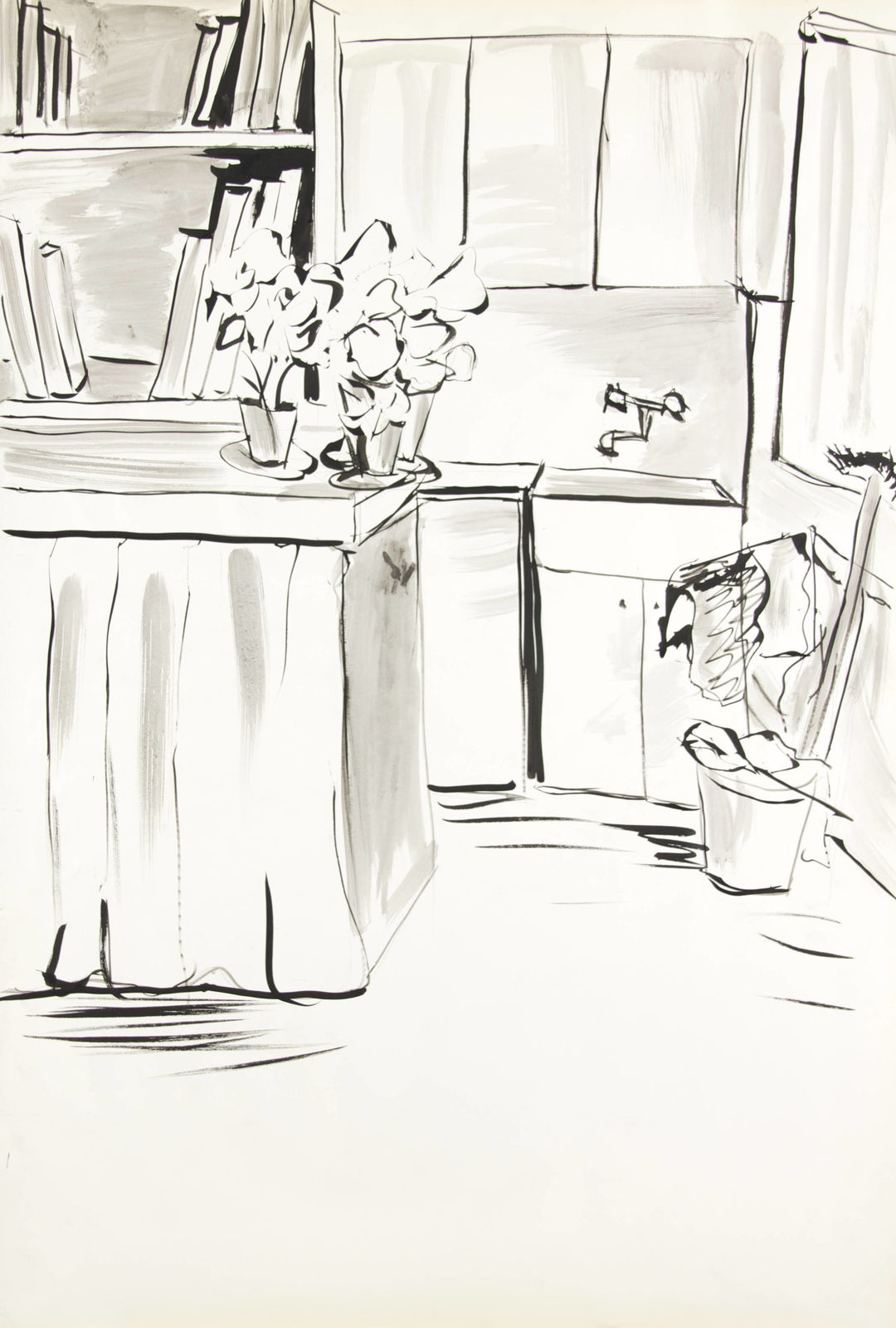 Martine Martine, Le Grand Évier, 1978