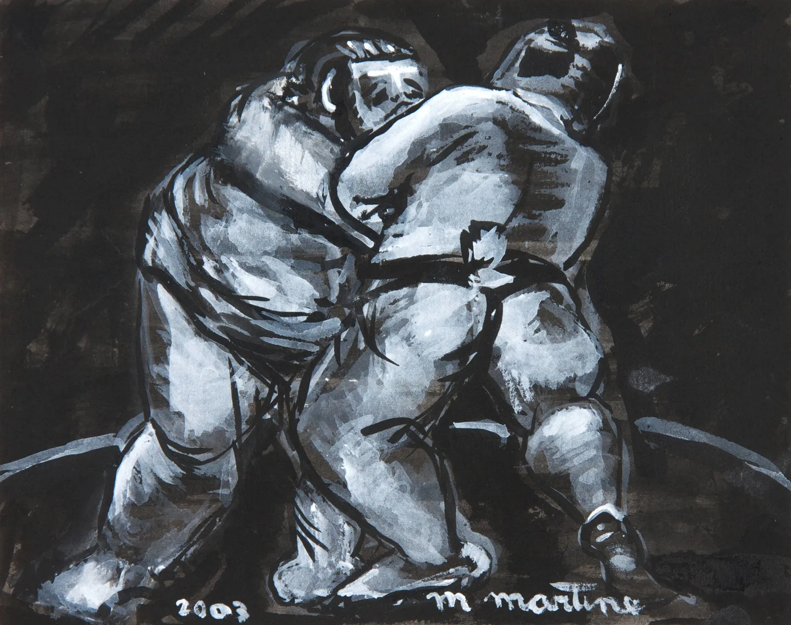 Martine Martine, Combat de sumos XIX, 2003