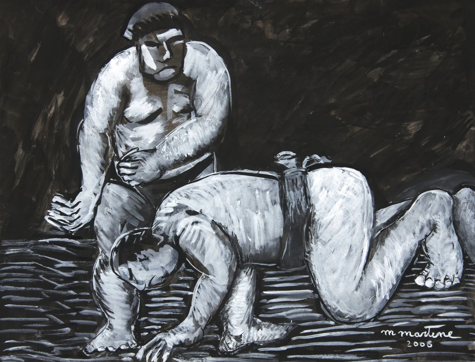 Martine Martine, Combat de sumos XXXVI, 2006