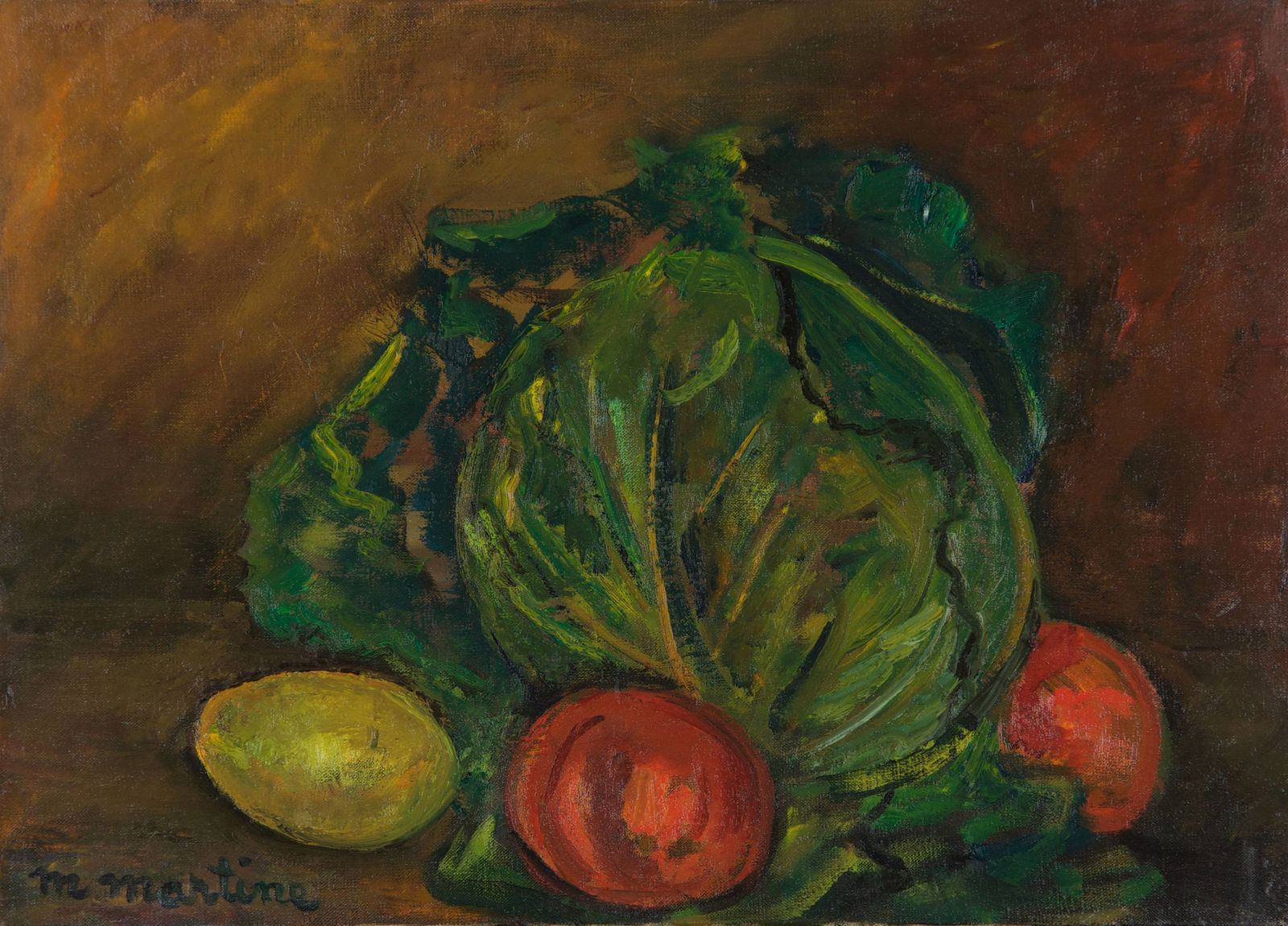 Martine Martine, Chou, Tomates, Citron, 1983
