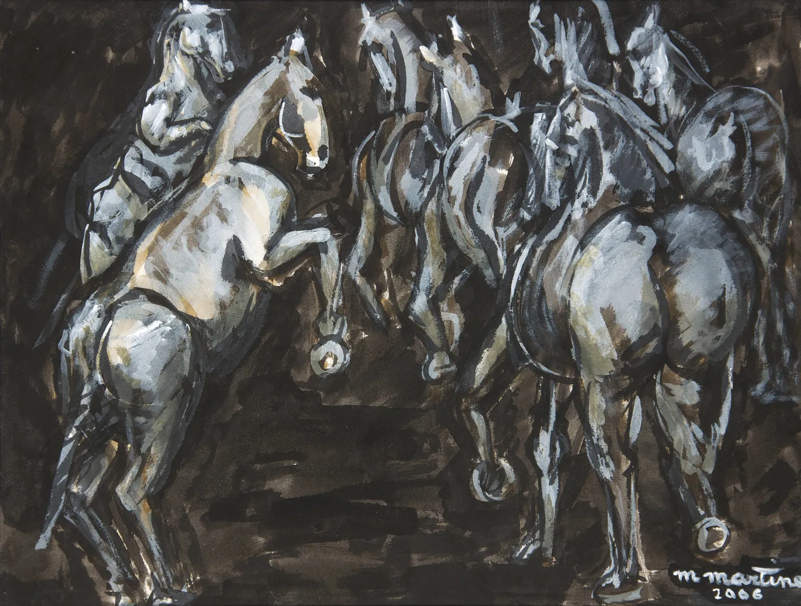 Martine Martine, Sept Chevaux I, 2006