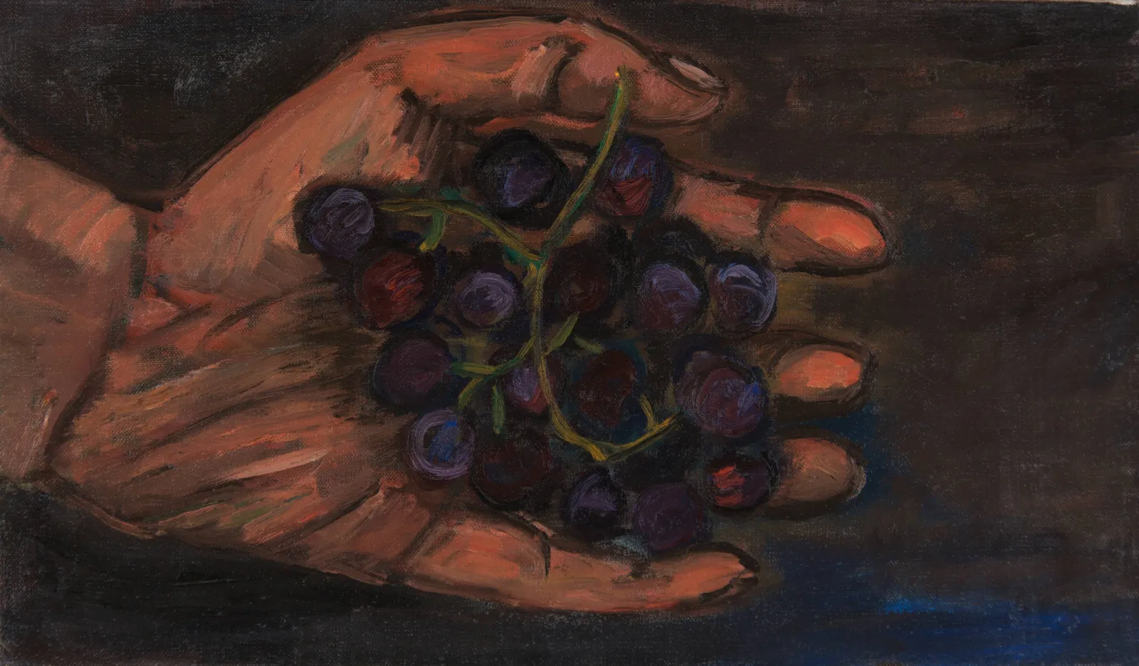 Martine Martine, Main aux raisins, 1973