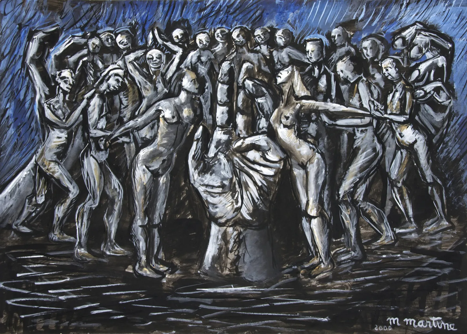 Martine Martine, Le Culte de la main, 2000