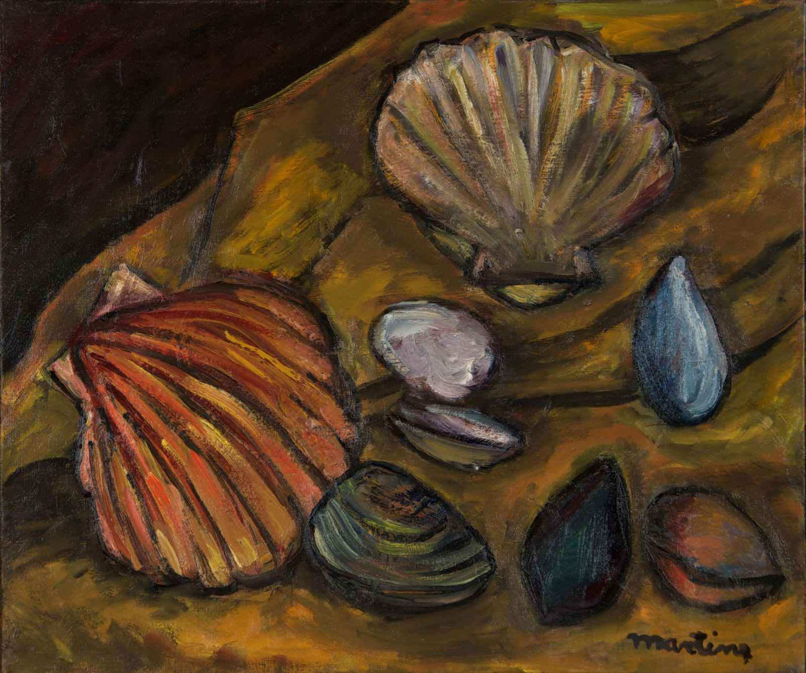 Martine Martine, Les Coquillages I, 1982