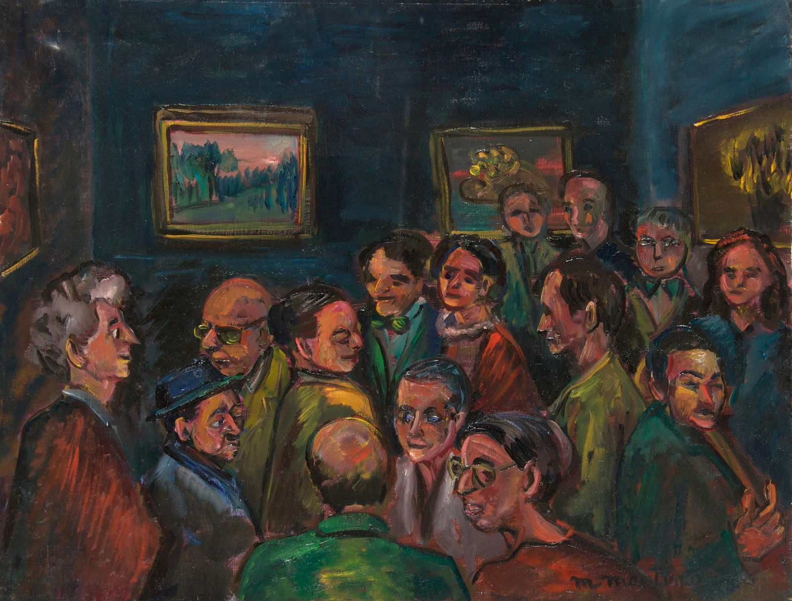 Martine Martine, Petit Vernissage II, 1985