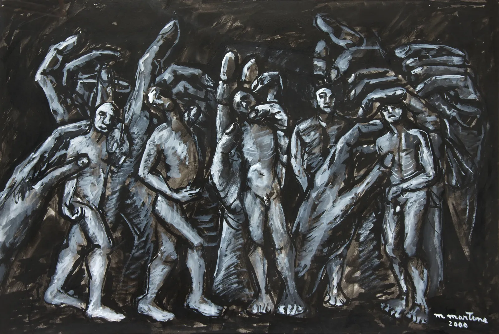 Martine Martine, L'Homme victime de lui-même, 2000