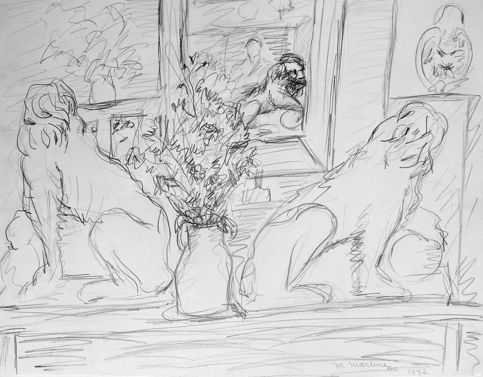 Martine Martine, Saint-Avertin I, 1980 ca