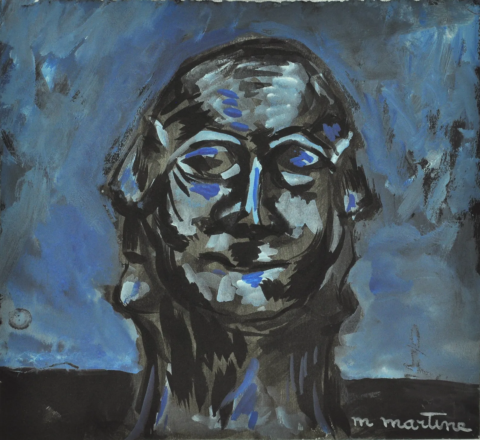 Martine Martine, Les Quatre Faces bleues, 1995