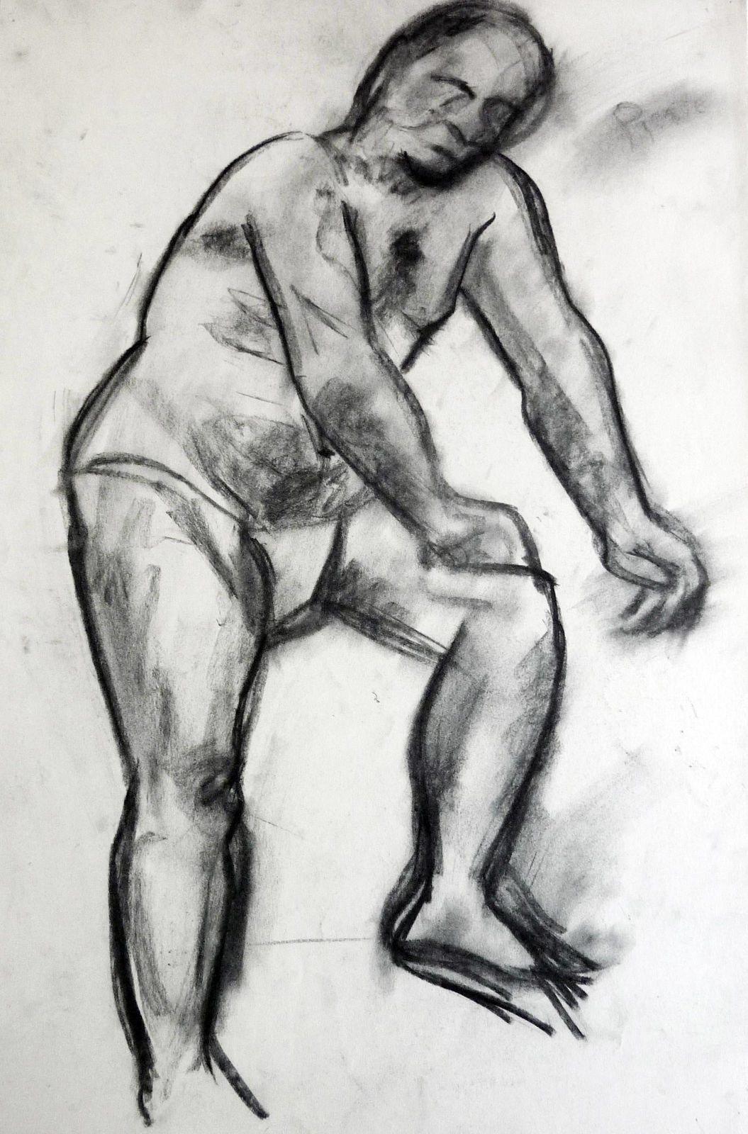 Martine Martine, Nu masculin, 1950 ca