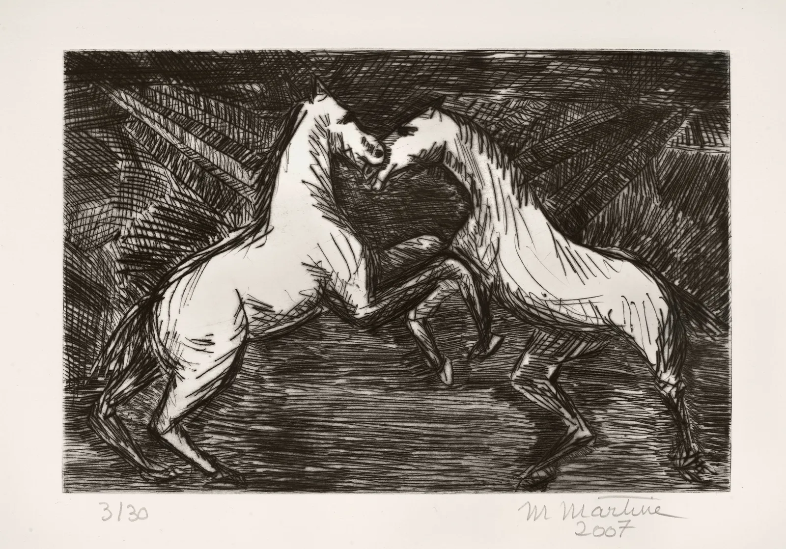 Martine Martine, Le Baiser des chevaux, 2007
