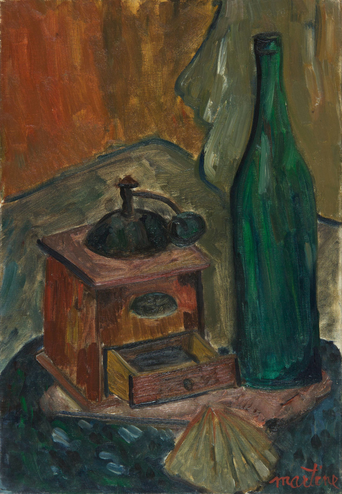 Martine Martine, Le Moulin à café, 1951