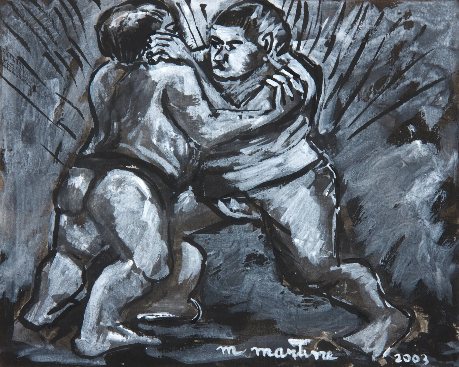 Martine Martine, Combat de sumos XVI, 2003