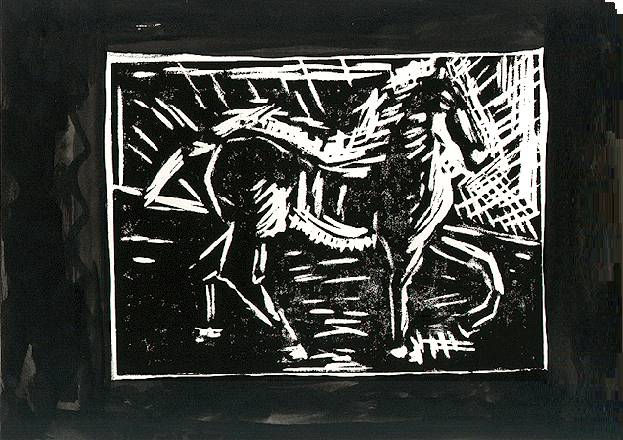 Martine Martine, Le Cheval I, 1993