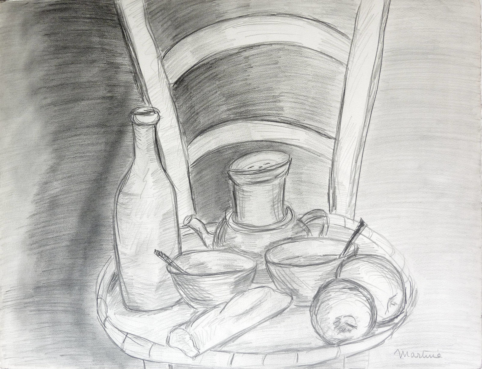 Martine Martine, Nature morte VI, 1983