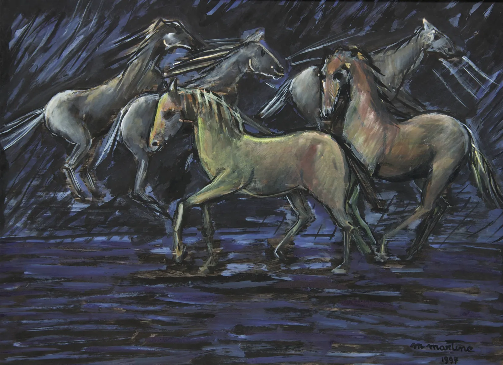 Martine Martine, Les Chevaux d'or, 1997