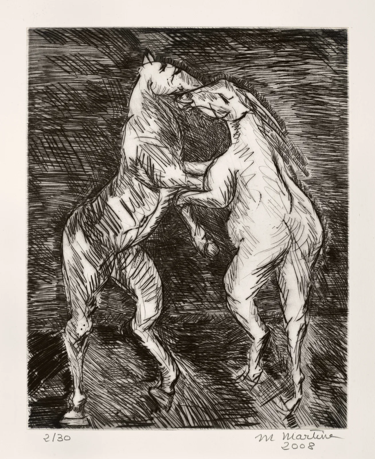 Martine Martine, Fiançailles de chevaux, 2008