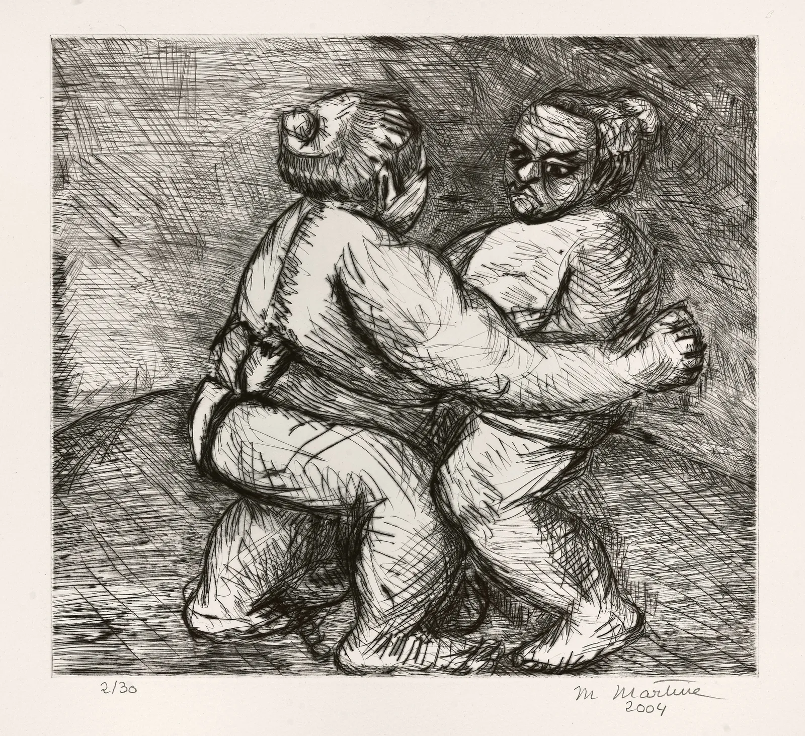 Martine Martine, Combat de sumos V, 2004