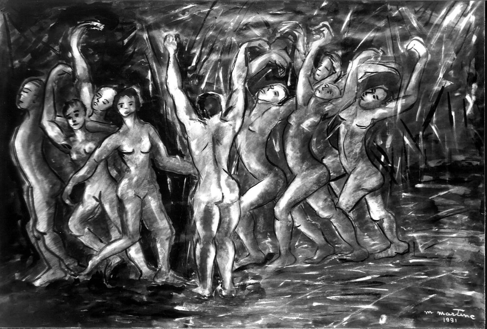 Martine Martine, Bacchanales africaines, 1991