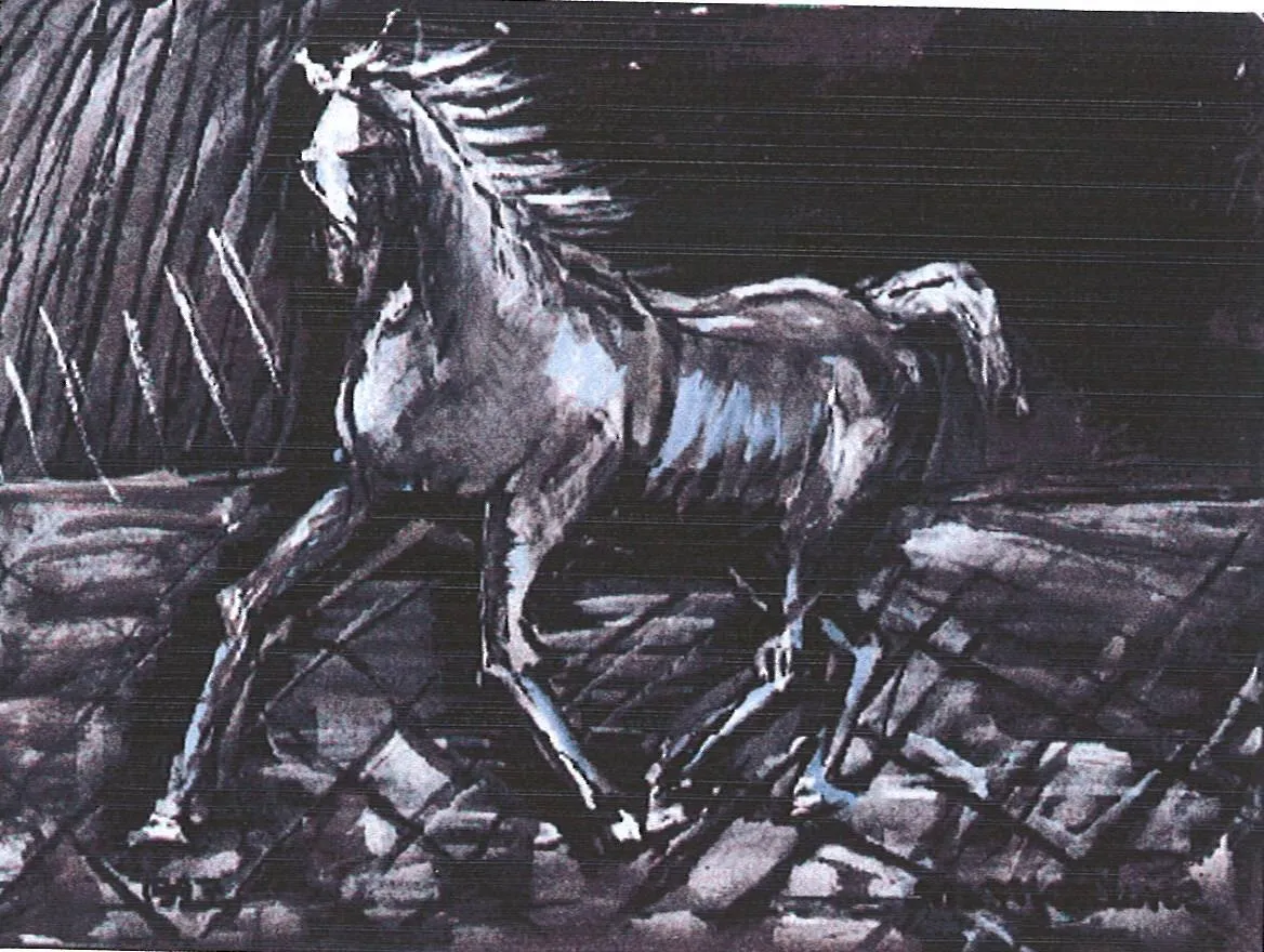 Martine Martine, Petit Cheval trottant, 1997