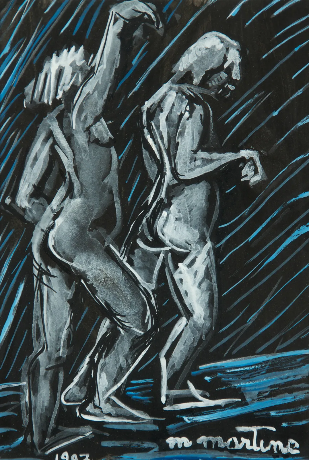 Martine Martine, La Poursuite, 1997