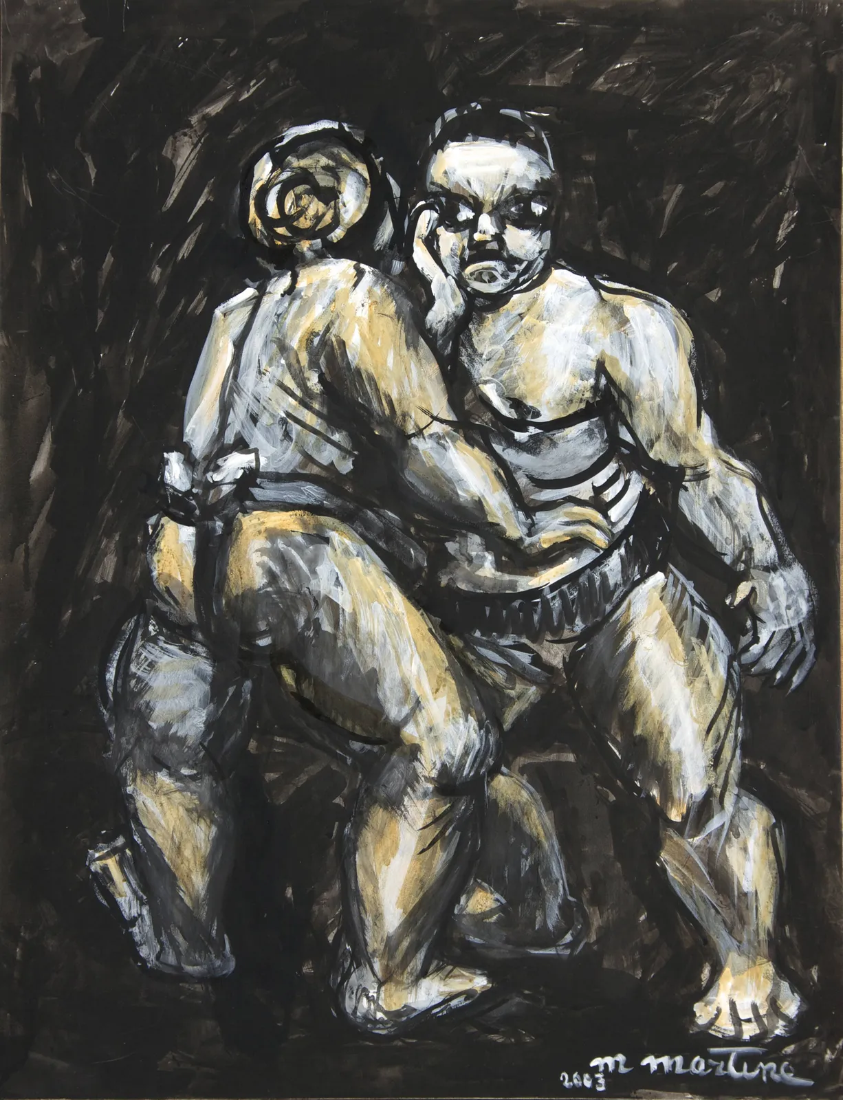 Martine Martine, Combat de sumos IV, 2003