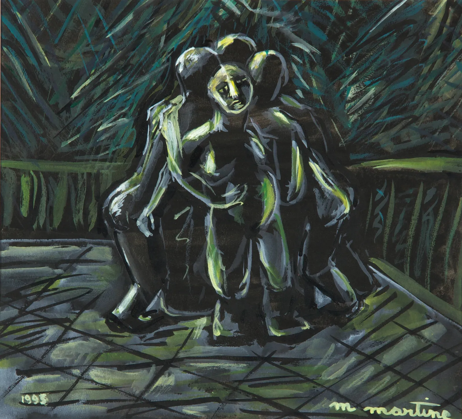 Martine Martine, La Ronde jaune, 1995