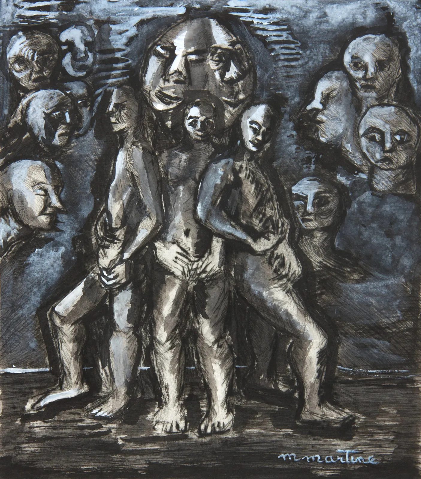 Martine Martine, Autour du Poids du monde III, 2002