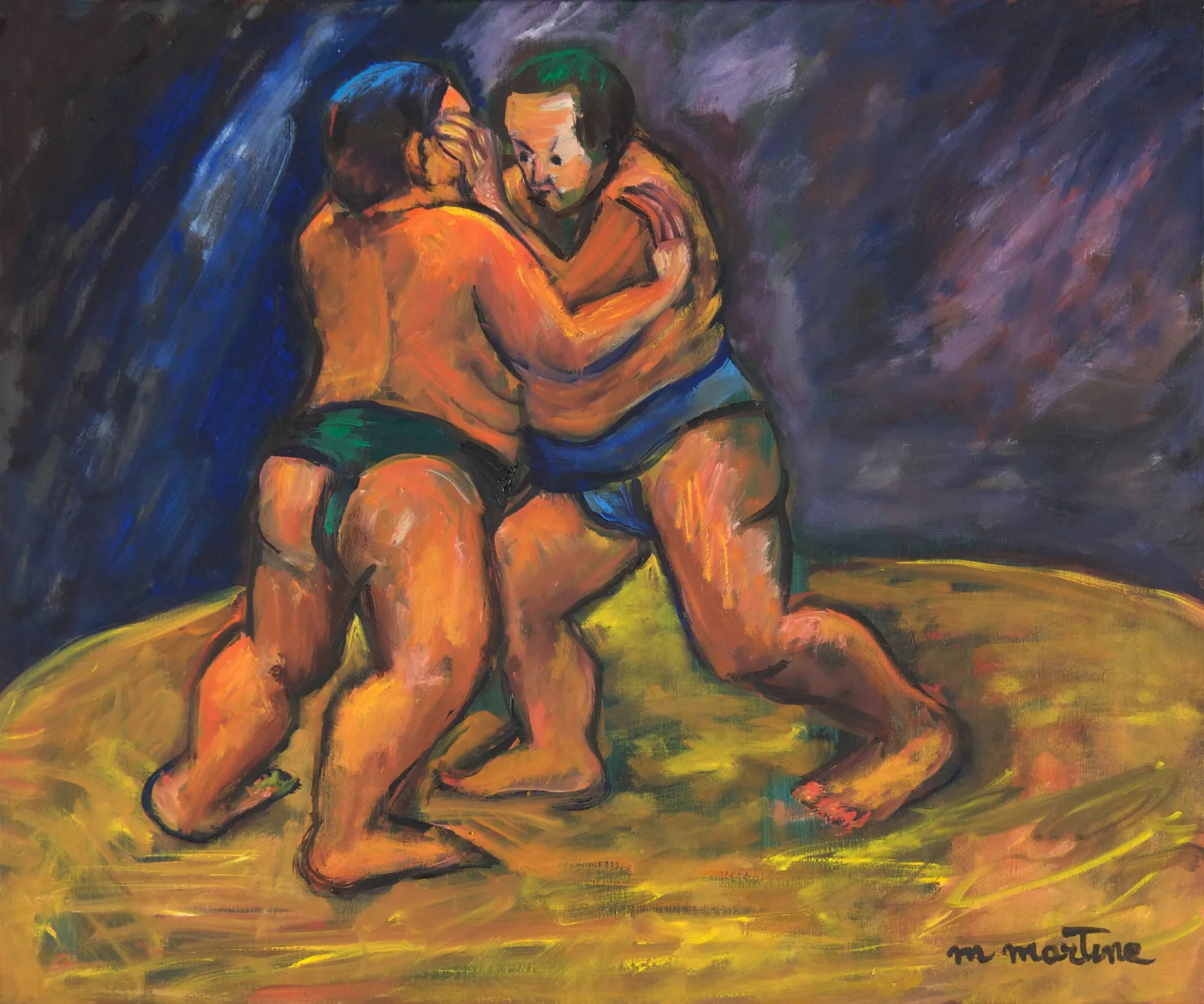 Martine Martine, Combat de sumos (moyens) III, 2003